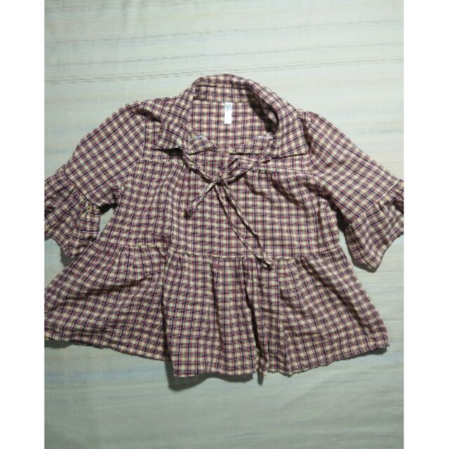 D13. Áo vải dáng ngắn size L. Hàng thùng