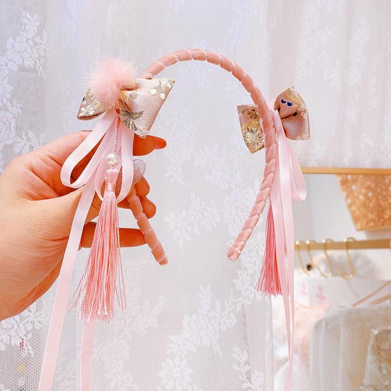 Băng Đô Nơ Bướm Dễ Thương Cho Bé Gái