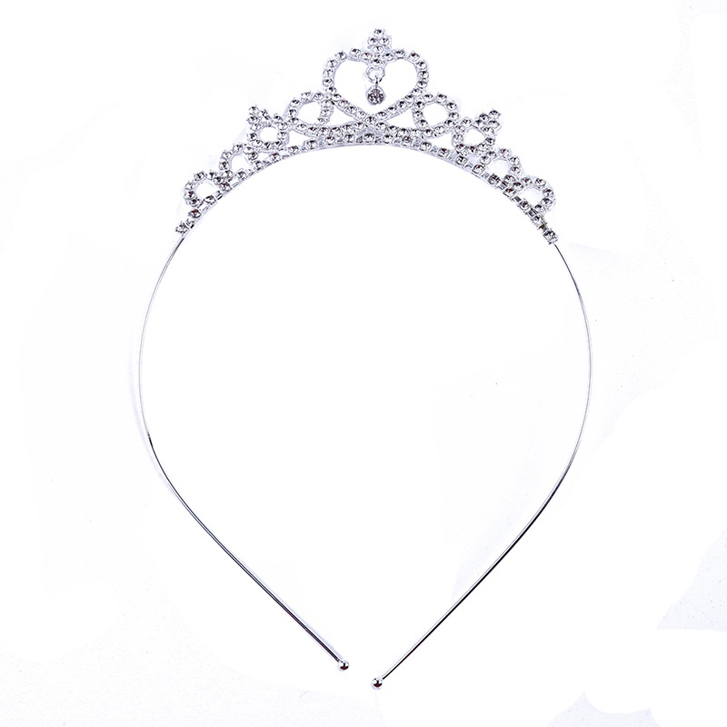 Vương Miện Công Chúa Đính Đá Pha Lê Cho Bé Gái