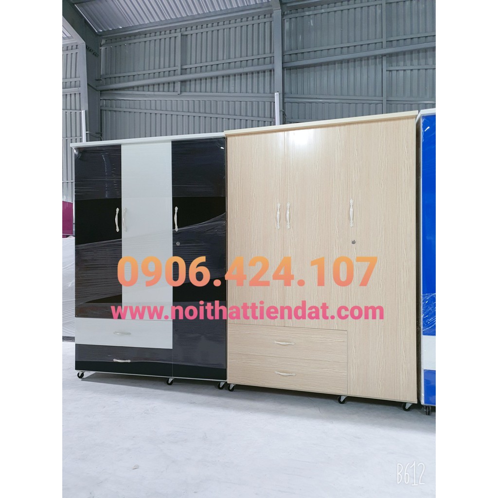 tủ nhựa 3 cánh 1m8 x 1m25 FREE SHIP HCM