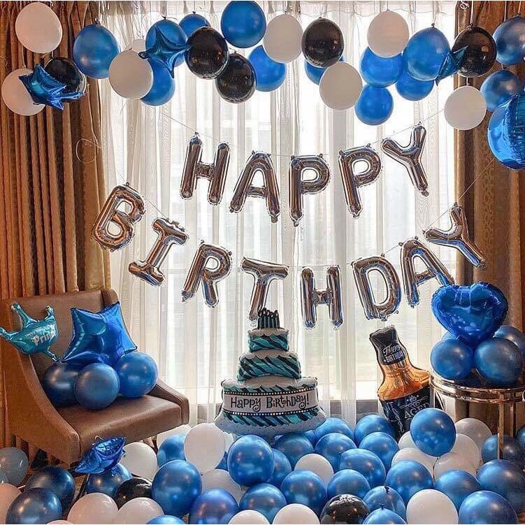 [Ảnh thật] Set trang trí sinh nhật lung linh HPBD (COMBO 68)