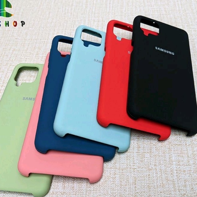 Ốp lưng chống bẩn samsung A12 silicon cover chống bẩn chống bám vân tay.