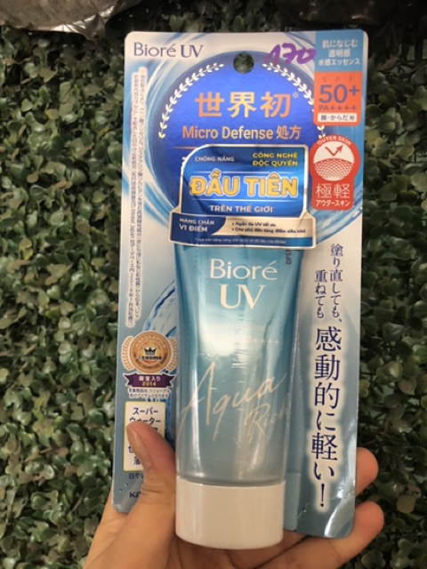 Essence Chống Nắng Màng Nước Dưỡng Ẩm Bioré UV Aqua Rich Watery Essence SPF50+/PA++++ 50G