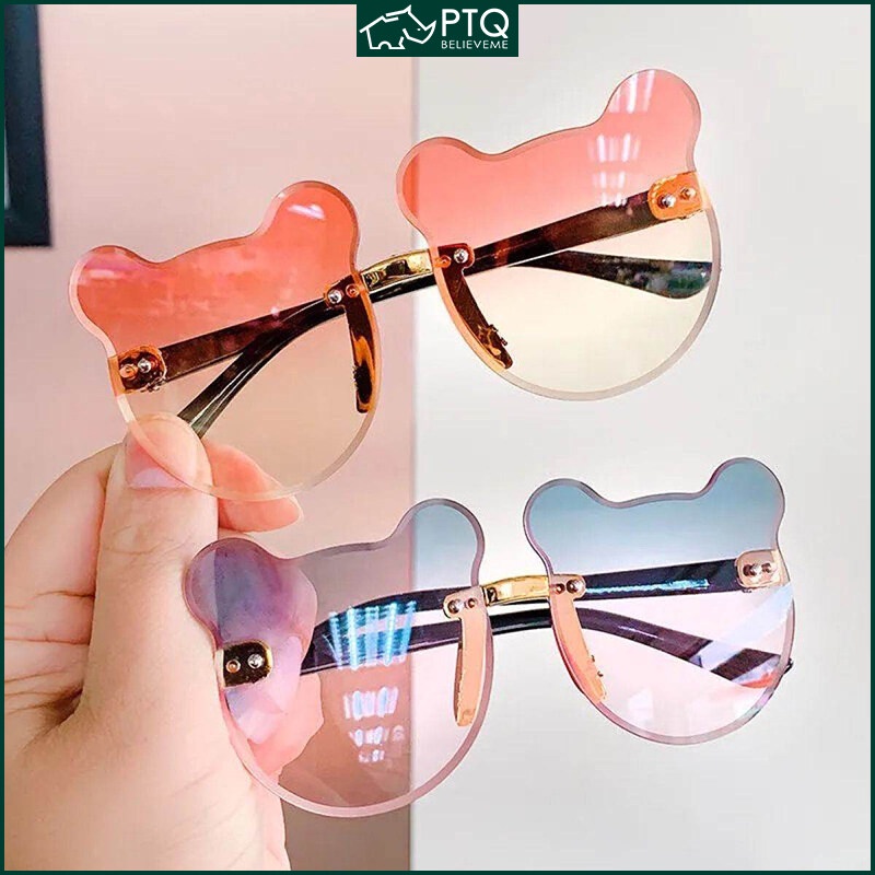 Kính Mát Họa Tiết Hoạt Hình Dễ Thương Cho Bé