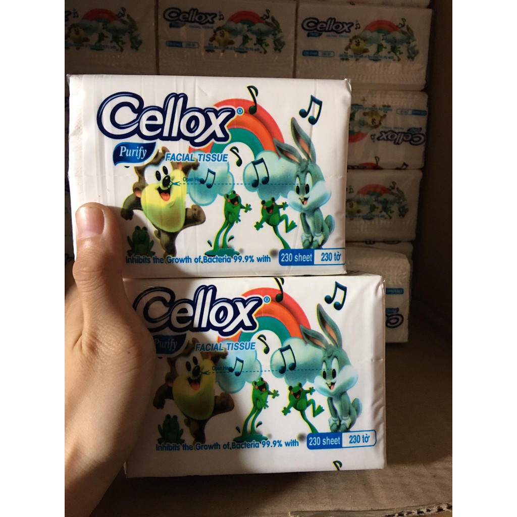 Khăn giấy rút Cellox 230 tờ