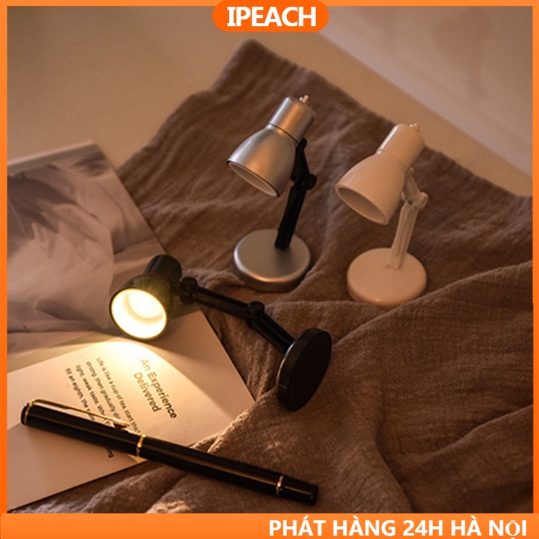 Đèn mini để bàn LED xinh sắn đáng yêu có thể tùy ý điều chỉnh teo ý muốn-tặng kèm 3 cục pin LR41