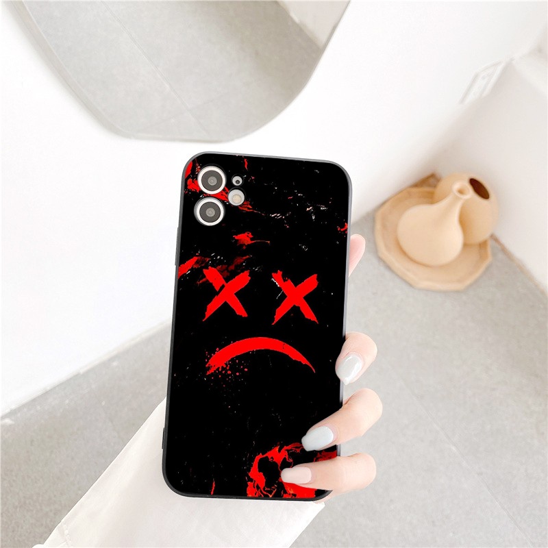 Ốp lưng iphone mặt mếu mặt cười  bảo vệ camera ốp iphone 13pro/11pro/6/7/8/se2020/plus/x/xs/xr/xsmax chống sốc