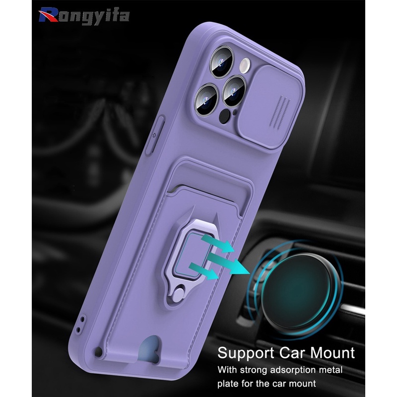 Ốp lưng TPU mềm có cửa sổ đóng bảo vệ máy ảnh thời trang thích hợp cho iPhone 13 12 11 Pro Max