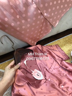 Bộ Pijama lụa gấm cao cấp
