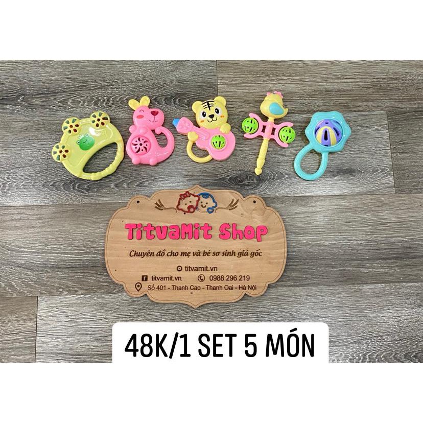 Set xúc sắc 5 chi tiết