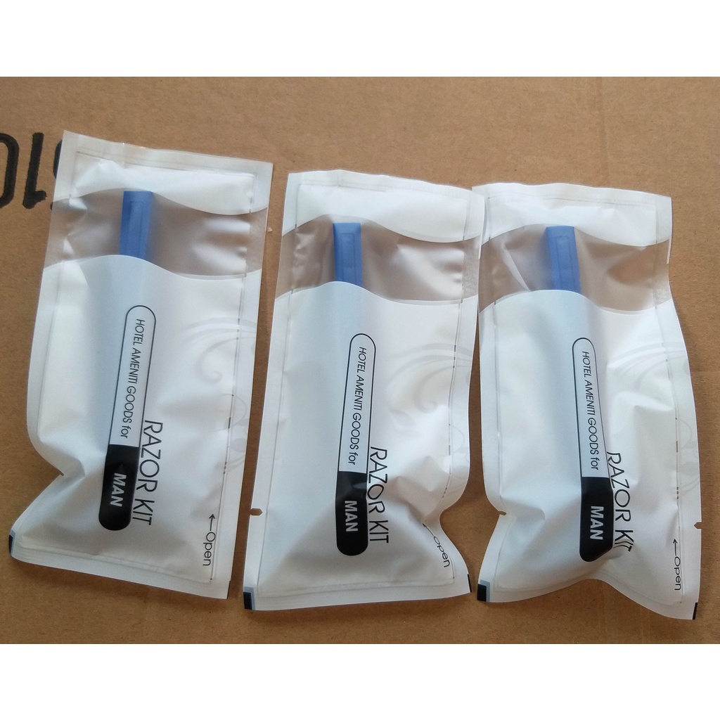 100 dao cạo râu khách sạn, resort