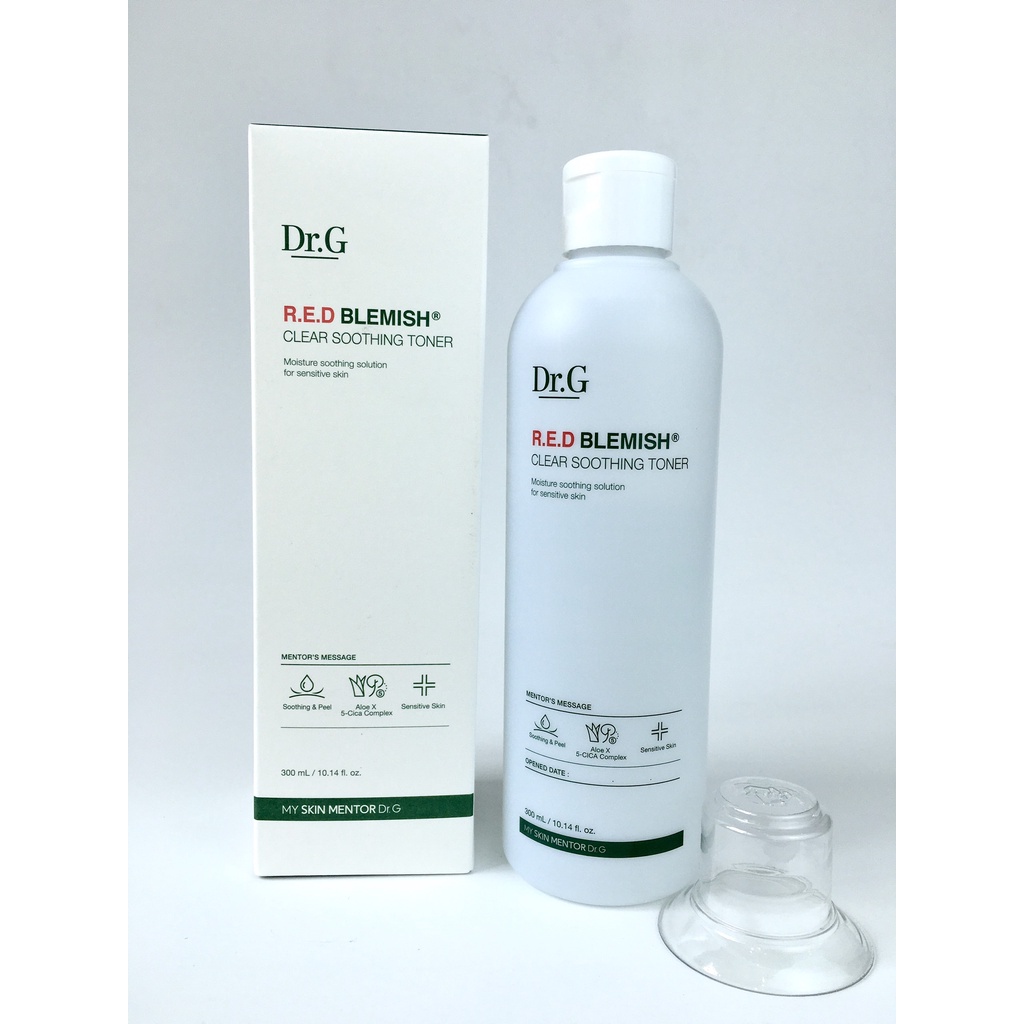 Nước hoa hồng Dr.G R.E.D Blemish Clear Soothing Toner 300ml