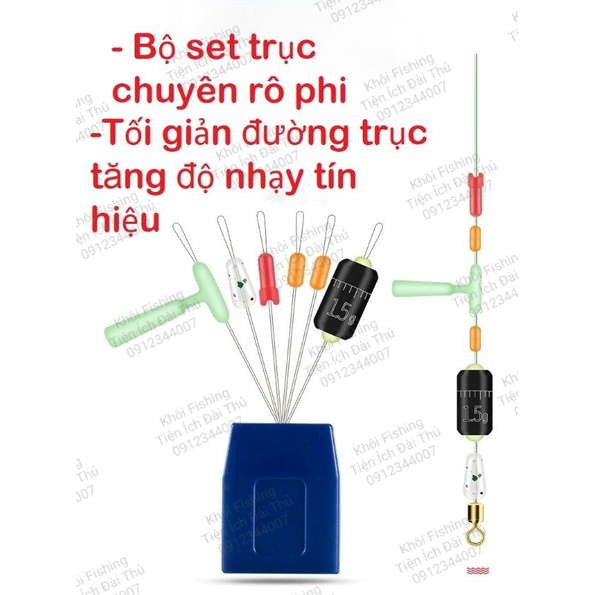 Bộ làm trục câu đài chuyên rô phi