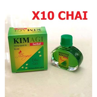 Dầu gió KIMAGI (combo 10 chai)