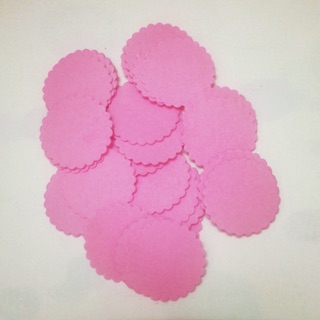 50 hình tròn giấy cắt sẵn