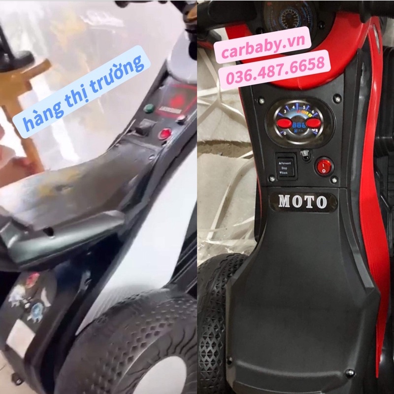 XE MÁY ĐIỆN TRẺ EM KIỂU DÁNG THỂ THAO