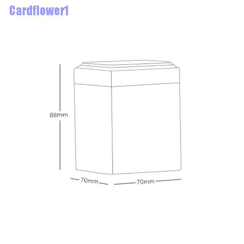 1 Bộ Hộp Đựng Trà / Cà Phê / Bánh Kẹo Hình Vuông Họa Tiết Cổ Điển