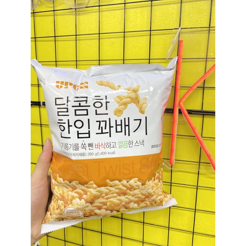 Snack quẩy xoắn Hàn Quốc Upon gói 280g