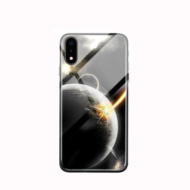 Ốp lưng Hệ Mặt Trời Galaxy cho iPhone 12 11 Pro Max 11 11 pro XS Max