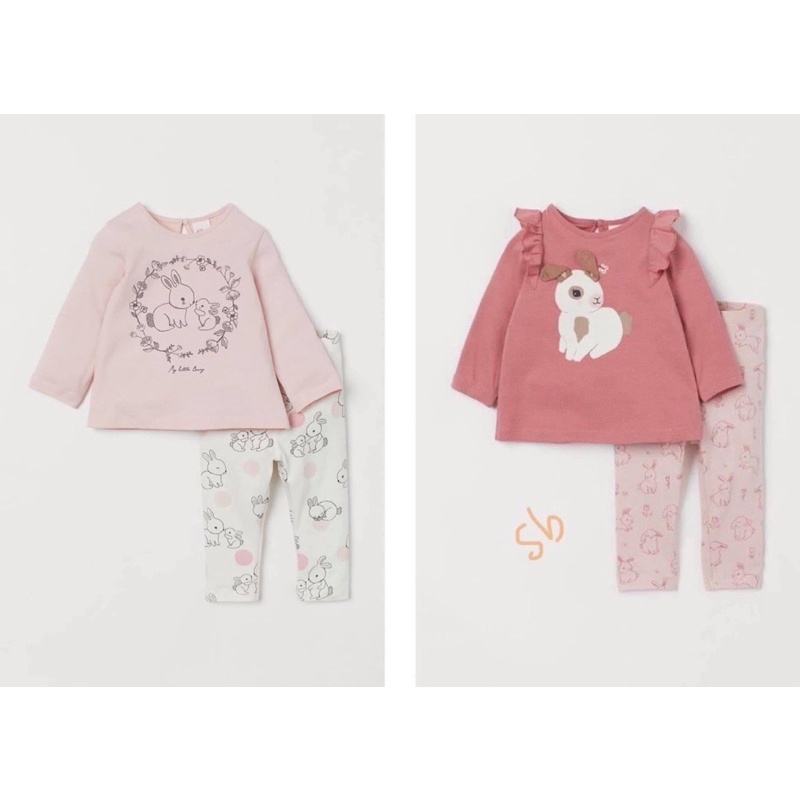 Set 2 bộ thỏ HM 2021