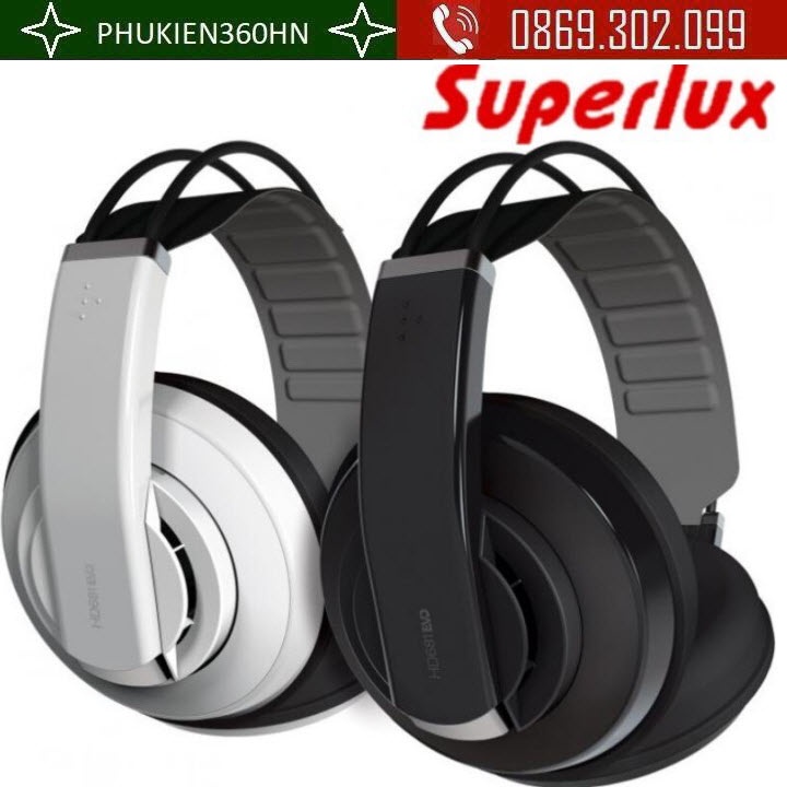 Tai Nghe Kiểm Âm Superlux HD681 EVO Cao Cấp