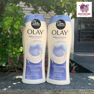 Sữa tắm mềm mịn da OLAY MUỐI BIỂN MỸ