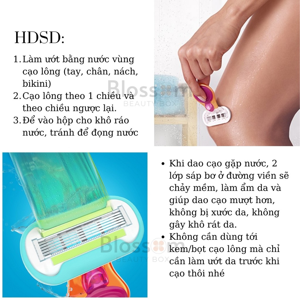 [Mã COS2704 giảm 8% đơn 250K] Dao cạo Gillette Venus chuyên dành cho phụ nữ [Set cán cạo + lưỡi dao] | BigBuy360 - bigbuy360.vn