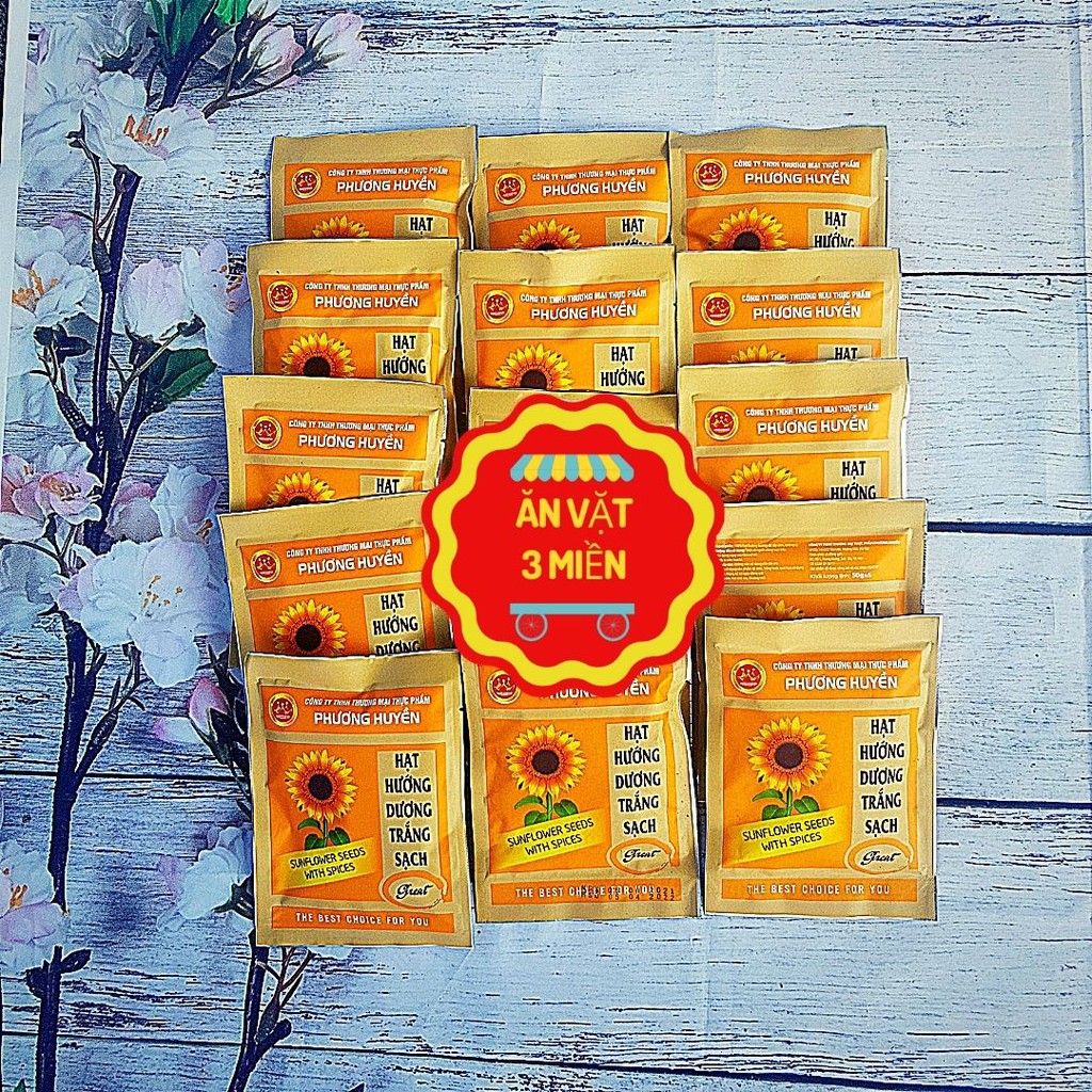 Hướng Dương Trắng Sạch Vị Mặn Ngọt / Phương Huyền Food gói 50g &amp; 80g
