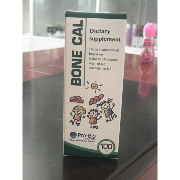 BONE CAL Bổ Sung Canxi Vitamin D3 và K2 Giúp Phát Triển Chiều Cao Trí tuệ