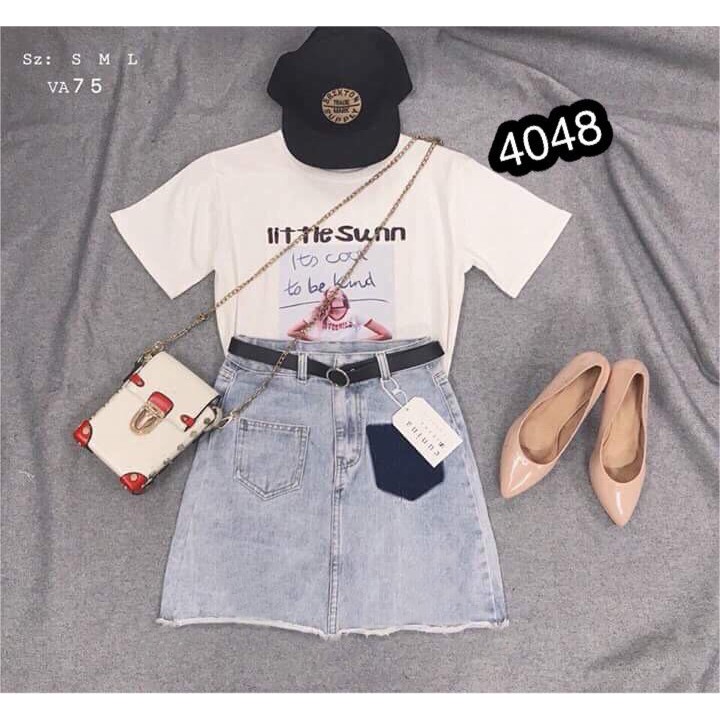 Chân Váy Bò Nữ Thời Trang OHS4048