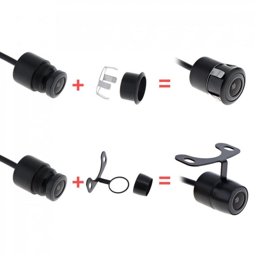 Camera Quan Sát Phía Sau Có Hồng Ngoại Nhìn Đêm L0I8 Q8N1 HD 170 Cho Xe Hơi G2B3