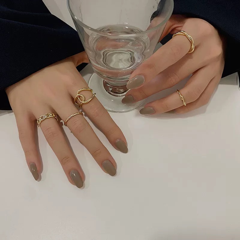 Set 5 Nhẫn Hợp Kim Hàn Quốc Thời Trang Siêu Đẹp Mainia Shop