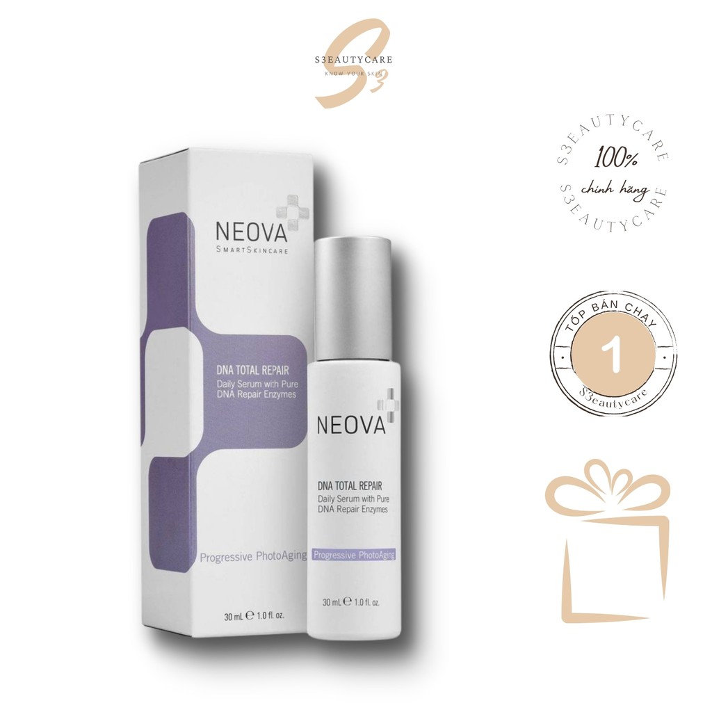 Neova DNA Total Repair - Serum sửa chữa DNA chống lão hóa, phục hồi, làm đều màu da  - S3eautycare