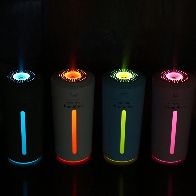 Máy Phun Sương Tạo Độ Ẩm Không Khí Mini Sạc USB