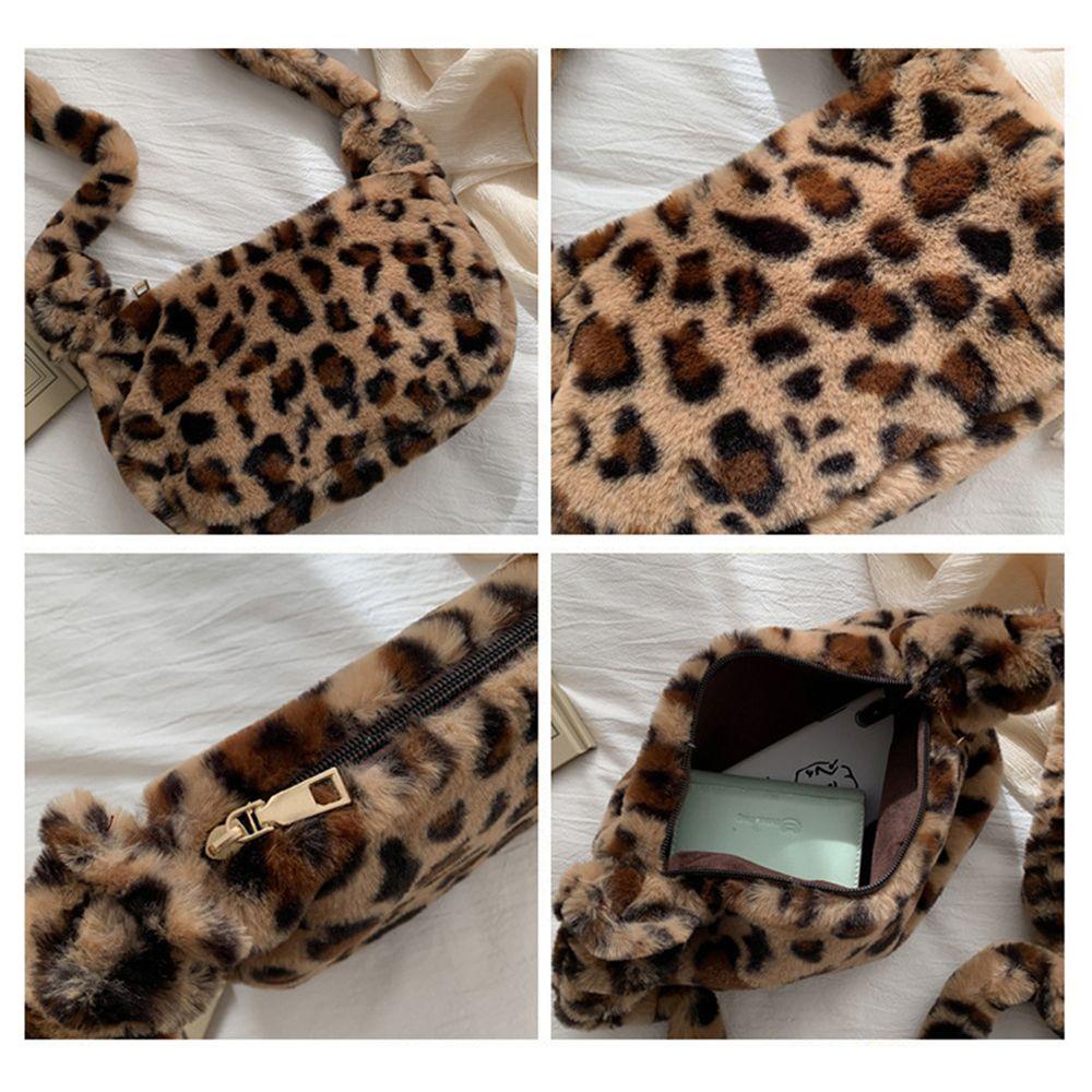 Túi Đeo Chéo DAPHS Cỡ Lớn Phối Lông Thời Trang Sang Trọng Cho Nữ