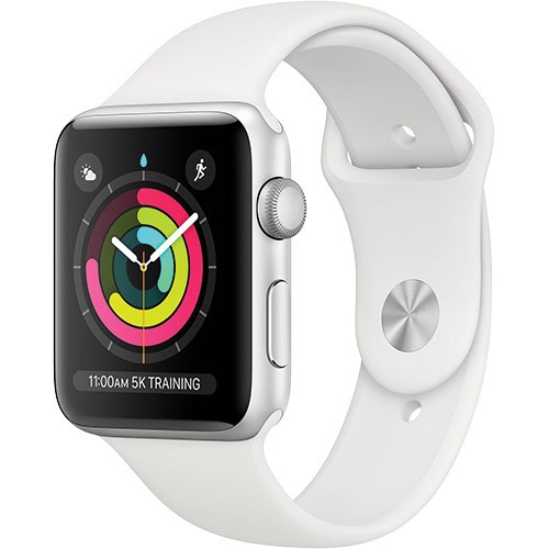 Đồng hồ thông minh Apple Watch Series 3 GPS Aluminum Case Sport Band - Hàng nhập khẩu