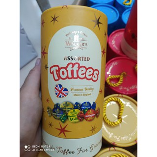 KẸO WALKER'S TOFFEES LON 150G