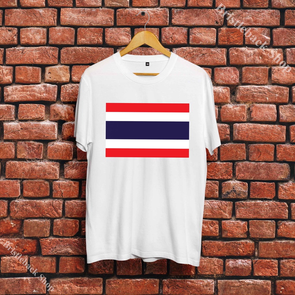 Áo Phông hình đất nước Thái Lan THAILAND nam Cotton cute dễ thương ngắn tay cực chất S21TLD013