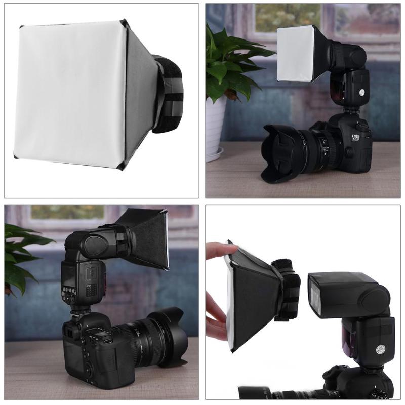 Phụ kiện tản sáng 125x100mm cho đèn flash máy ảnh CANON NIKON SONY