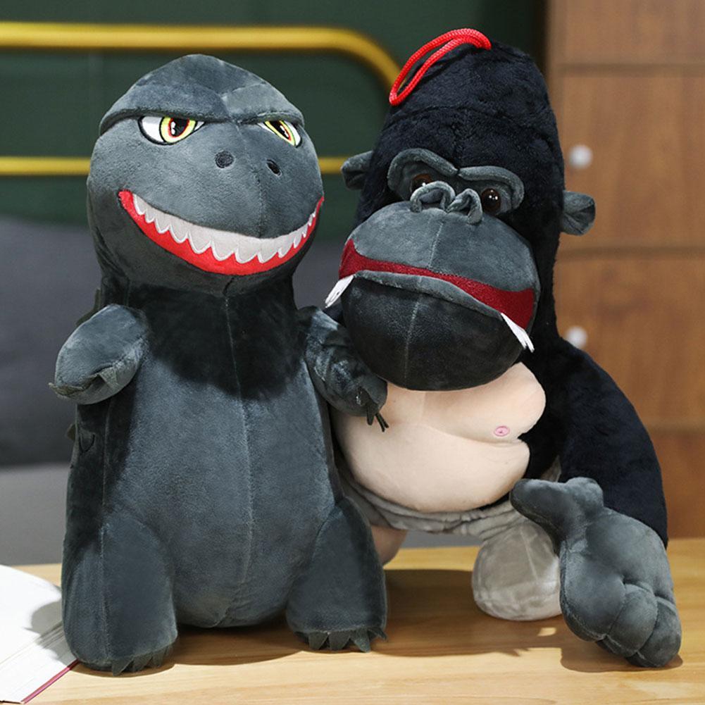 King of Monsters Plush Toy Godzilla Vs. King Kong Doll Gorilla Little Monster