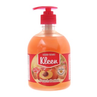 Gel rửa tay Kleen hương đào 500ml