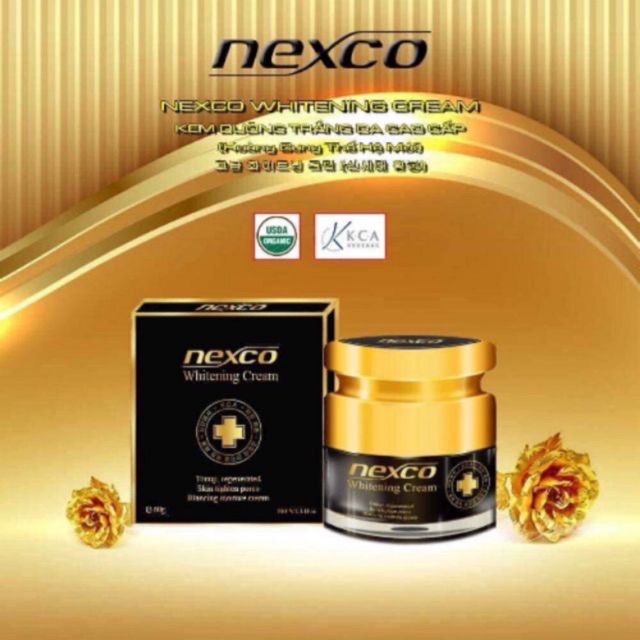 Kem Dưỡng Trắng Da Cao Cấp NEXCO 60g