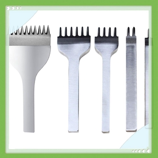 Dụng Cụ Đục Lỗ Vật Liệu Da 3 / 4 / 5 / 6mm 1 + 2 + 4 + 6