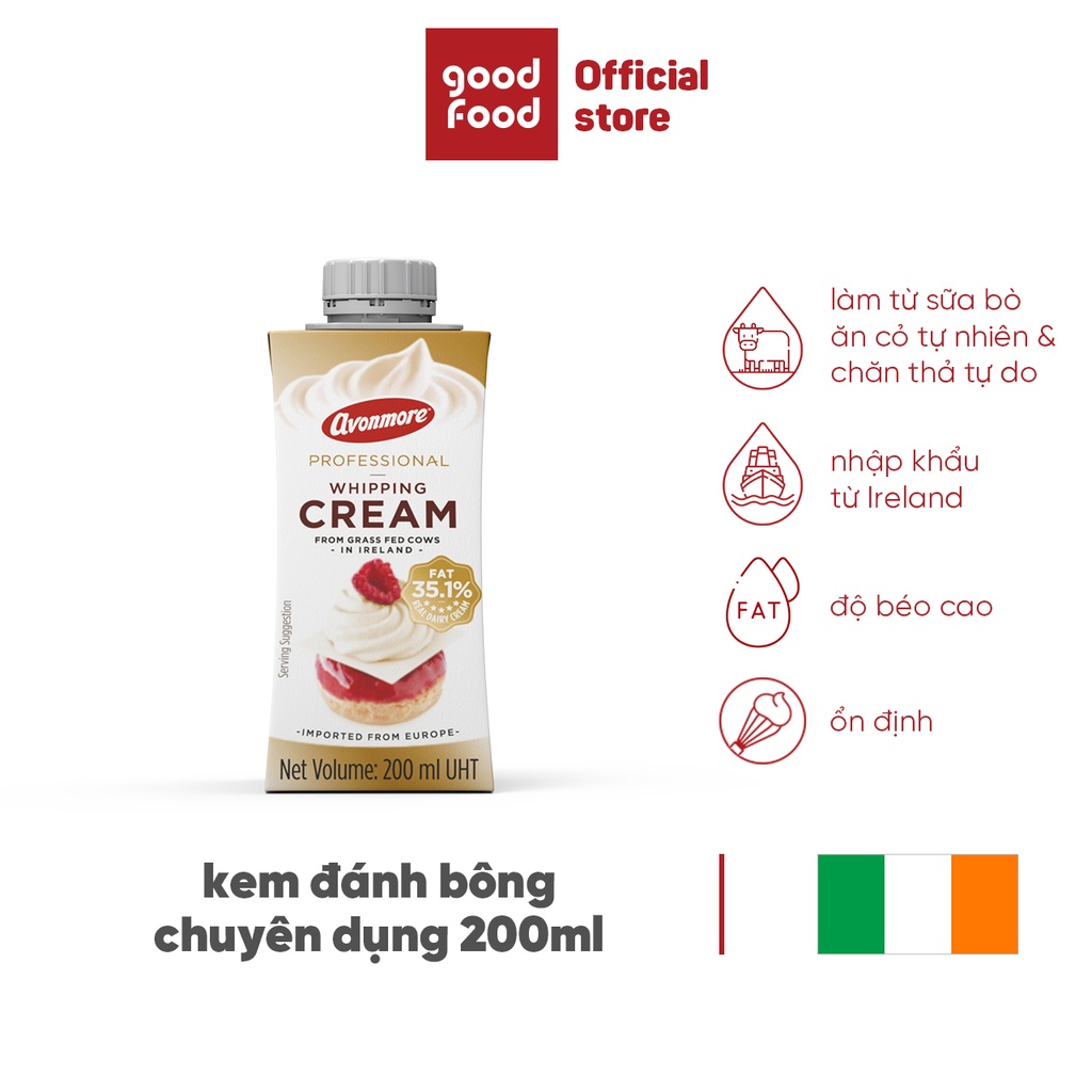 Kem Đánh Bông Avonmore Whipping Cream 200ml