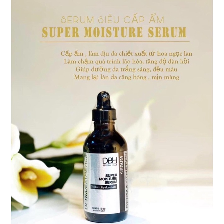 Tinh chất serum huyết thanh ngậm nước căng bóng tầng sâu DBH SUPER MOISTURE SERUM