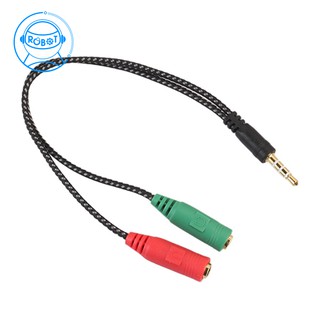 Đầu chia cổng tai nghe 3.5mm từ 1 đầu đực sang 2 đầu cái 3.5mm