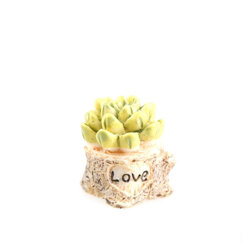 Set 4 Mô Hình Gnome Thu Nhỏ Bằng Nhựa Resin Trang Trí Sân Vườn DIY