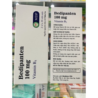 Bedipanten 100mg - 20 viên