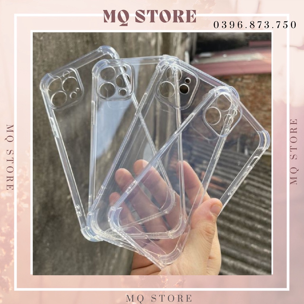ỐP DẺO TRONG SUỐT CHỐNG SỐC 4 GÓC CẠNH CÁC DÒNG MÁY IPHONE