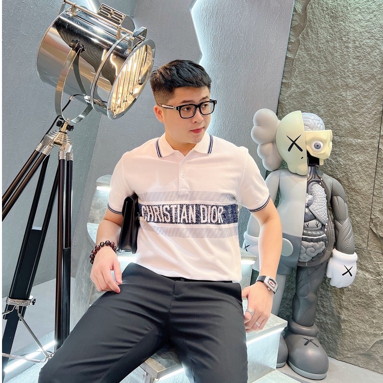 ÁoThun Nam Cổ Bẻ Ngắn Tay  Chất Liệu Cotton Cao Cấp
